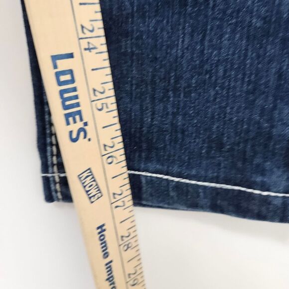 MISS ME Jeans Women's 26 (28x27) Signature Skinny Blue Low-Rise Flap Pockets - Picture 6 of 10